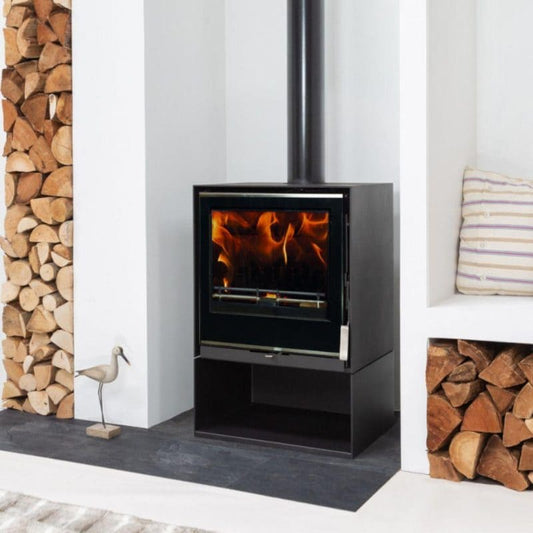 Mendip Christon 550 Freestanding Log Store Wood Stove