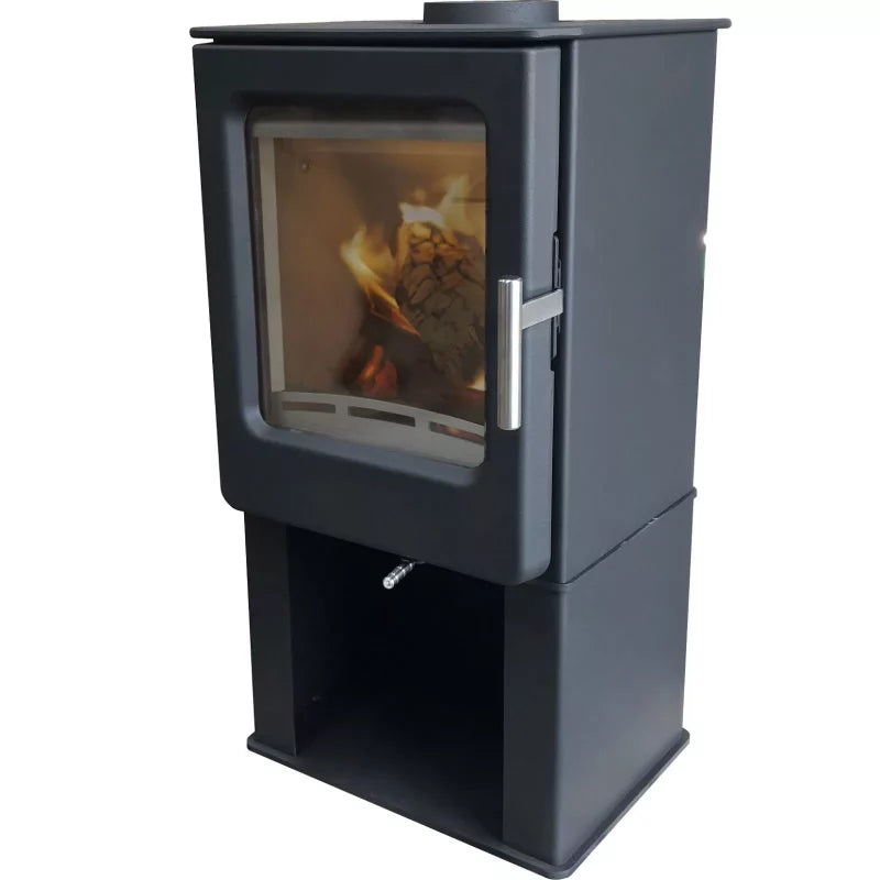 Mendip Ashcott Log Store SE Wood Stove