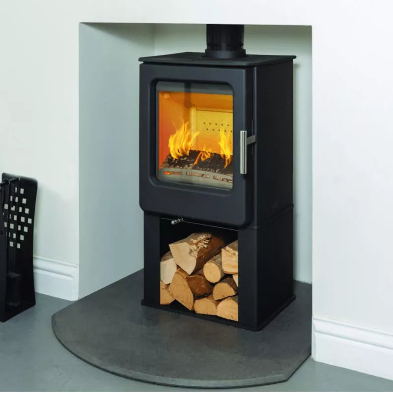 Mendip Ashcott Log Store SE Wood Stove