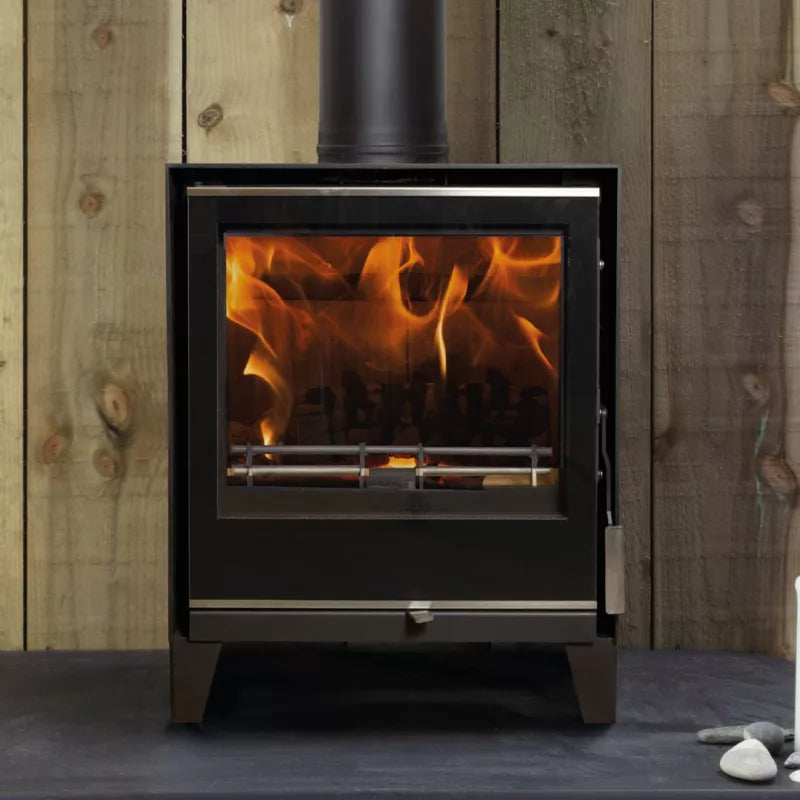 Mendip Christon 550 100mm Legs Wood Stove