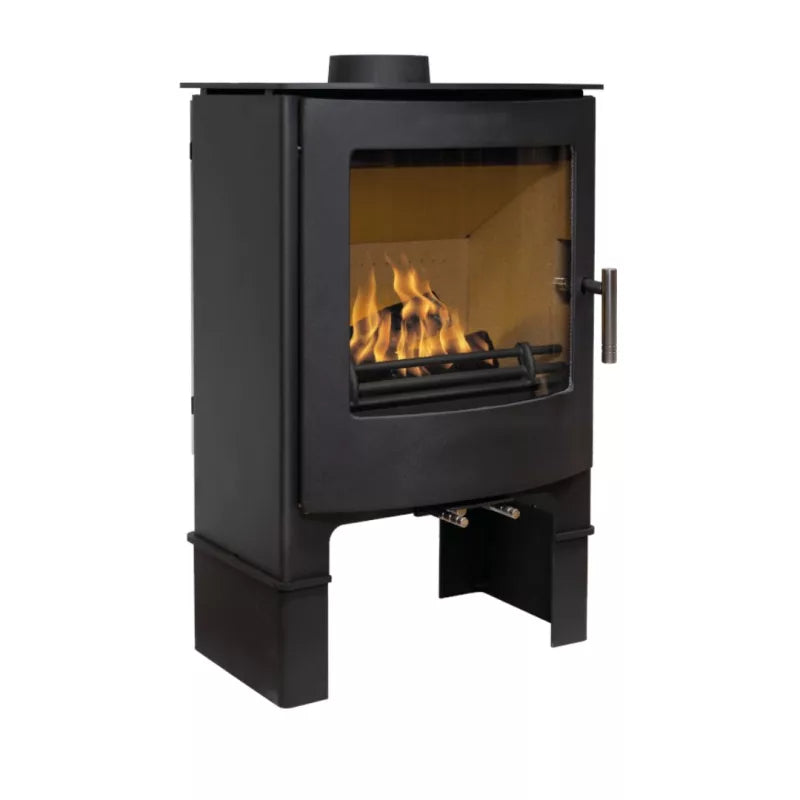 Mendip Churchill 5 Dual Control Log Store Multifuel Stove