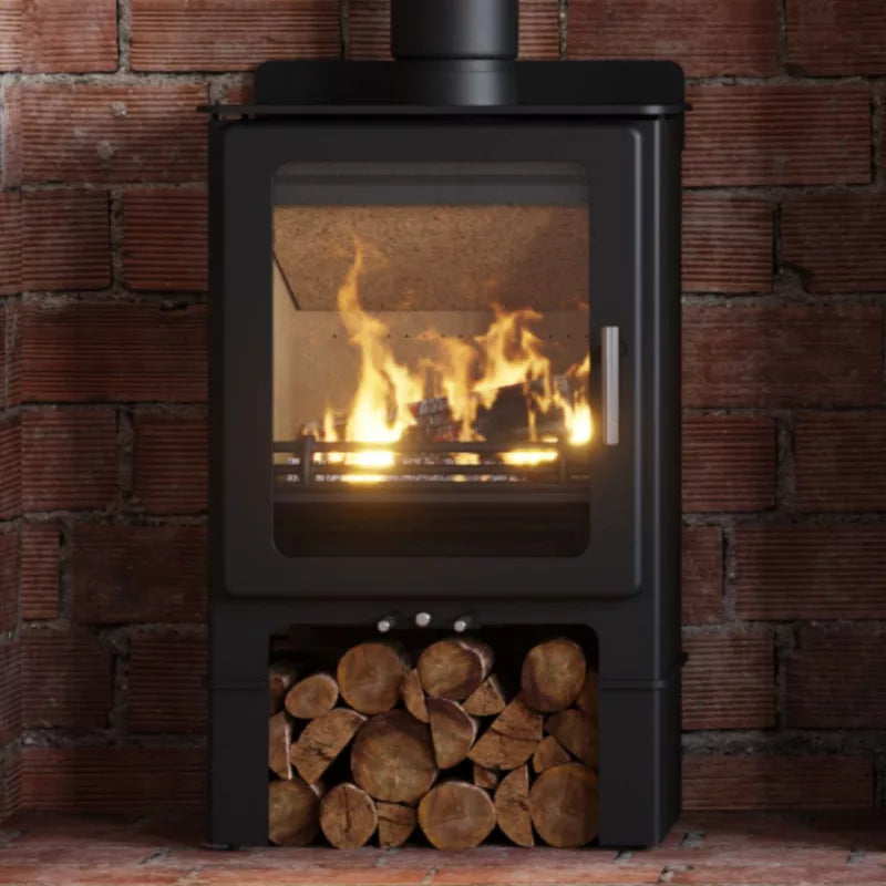 Mendip Loxton 5 Dual Control Log Store Multifuel Stove