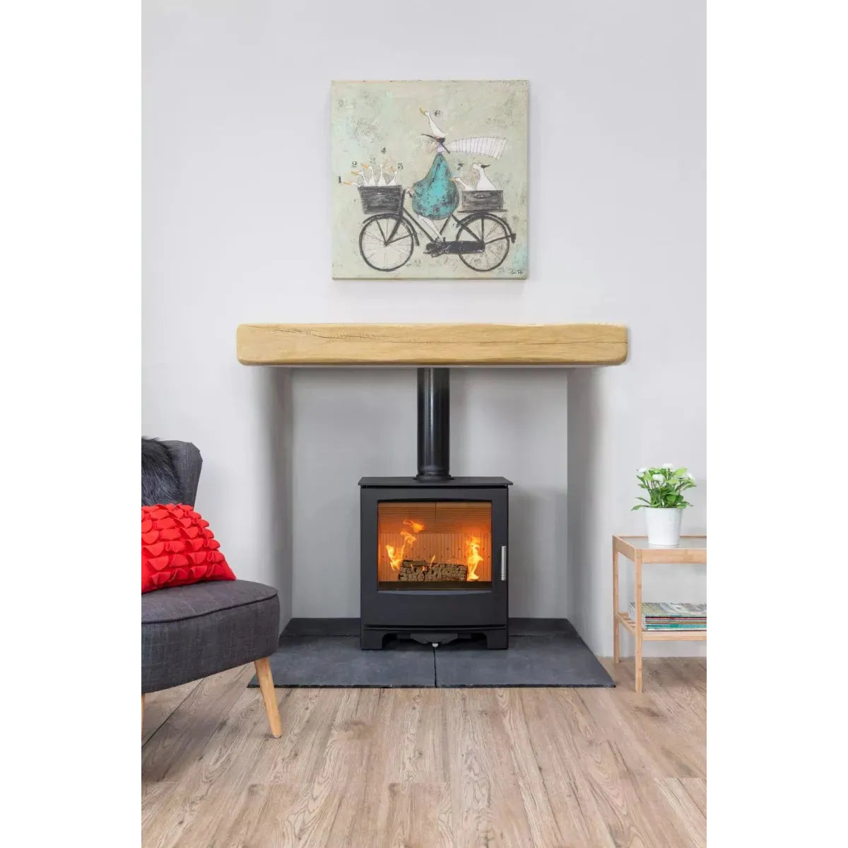 Mendip Woodland SE Convector Plus Multifuel Stove