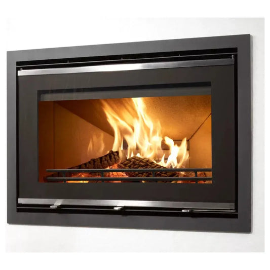 Westfire Uniq 32 Glass Narrow Inset Wood Stove