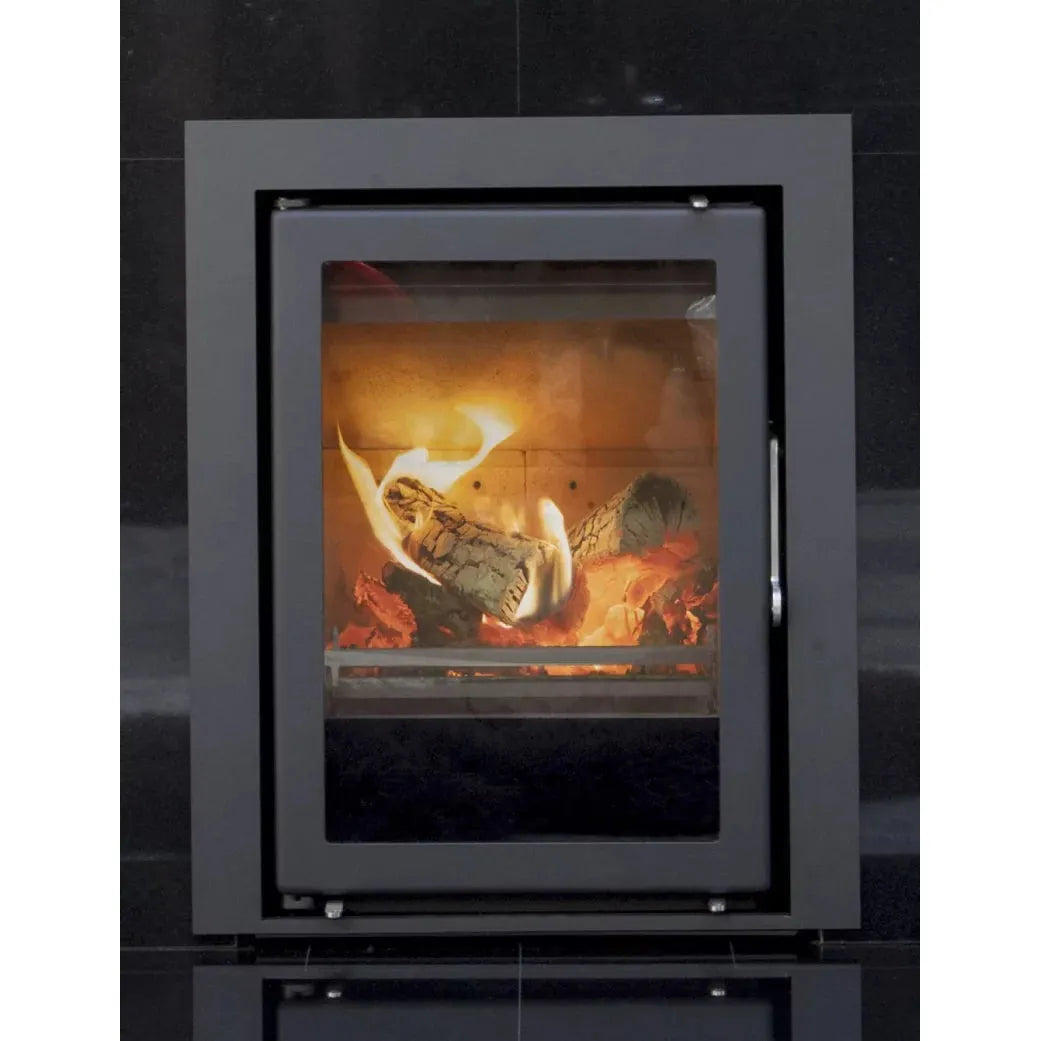 Westfire Uniq 35 Inset 3 Sided Frame Multifuel Stove