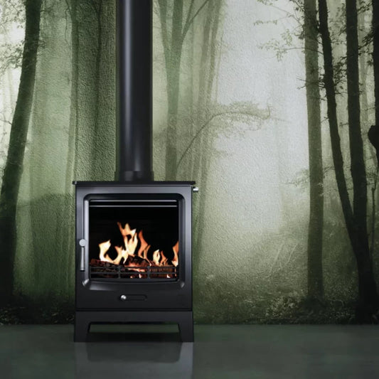 F2 Fires Vue Portrait Multifuel Stove