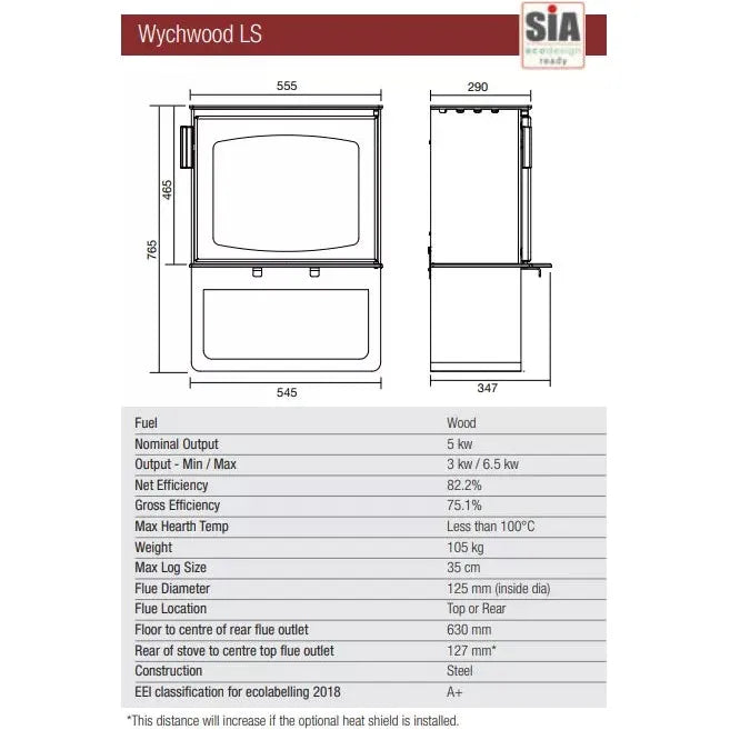 ACR Wychwood Wood Stove