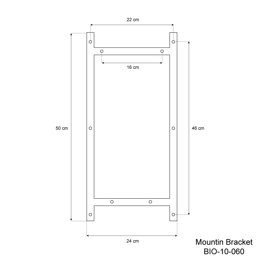 Oregon - Wall-mounted Bioethanol Stove