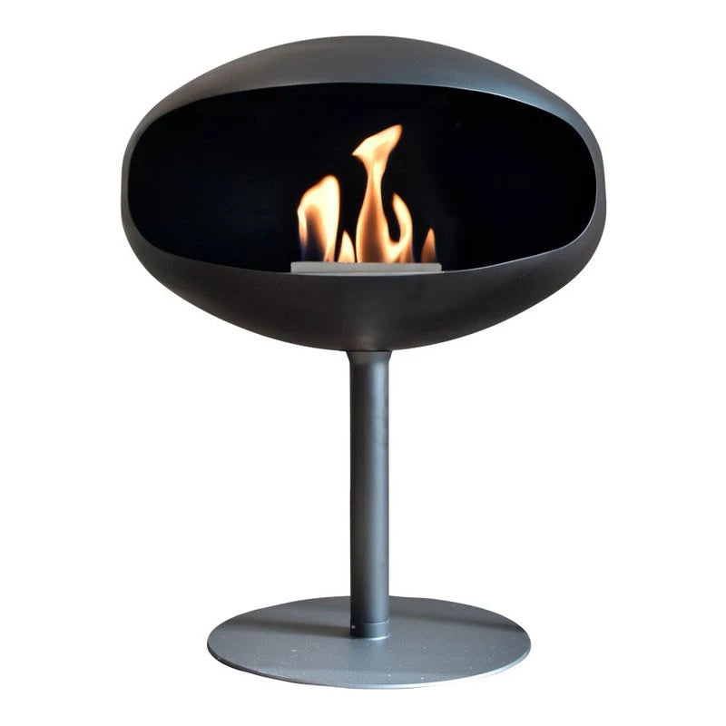 Cocoon Pedestal - Black with a Black Base